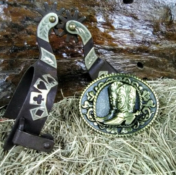 no brand Accessories - NWT Western belt buckle